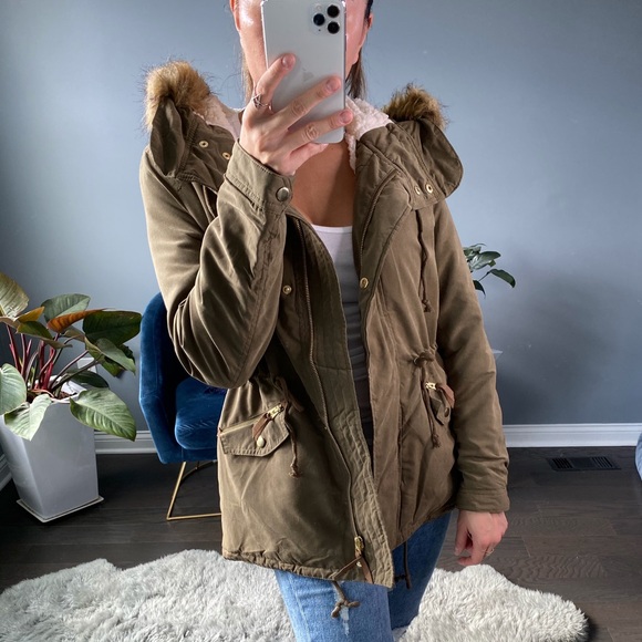 🏷Olivia Olive Coat - Picture 5 of 5